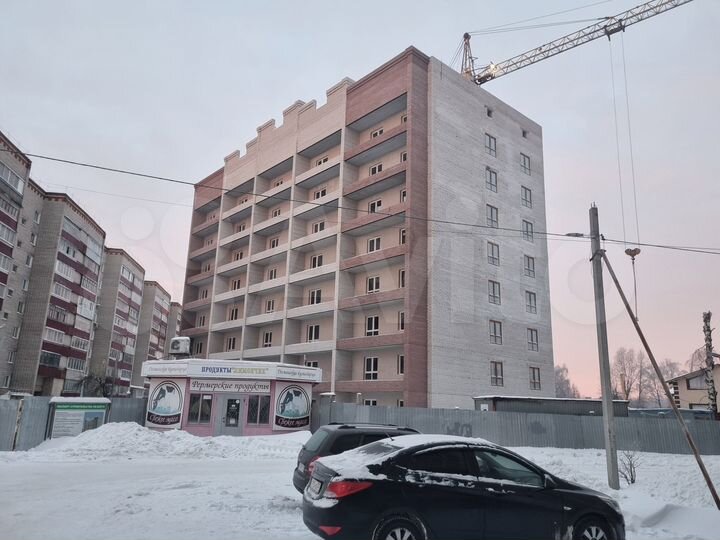 1-к. квартира, 50,3 м², 2/8 эт.