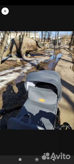 Коляска Verdi DeLorean Smart 2 в 1 эко кожа