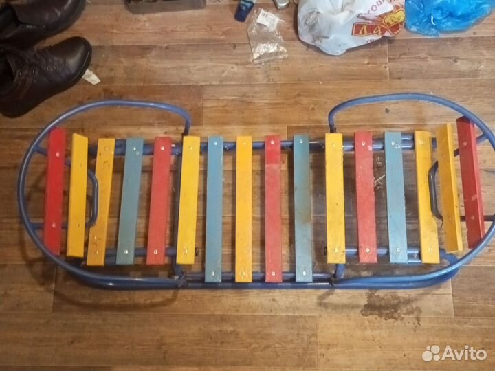 Санки двухместные