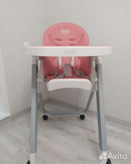 Стульчик для кормления Nuovita Orbita Розовый