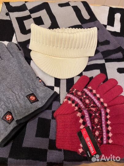 Меховые наушники Шапки Кепки Перчатки Новые и б/у