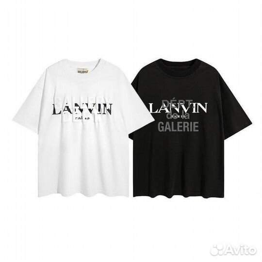 Футболка мужская lanvin в двух цветах