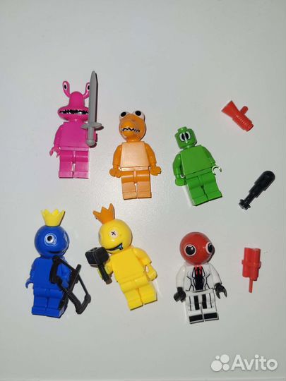 Радужные друзья, совместимы с лего