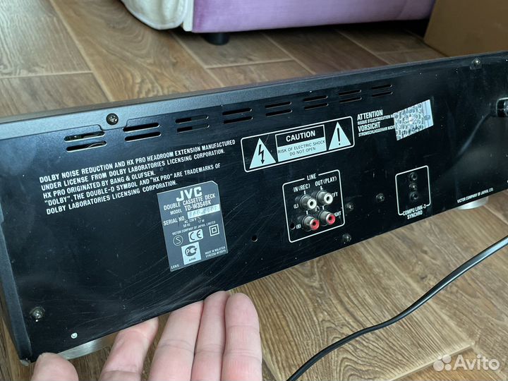 Дека кассетная JVC