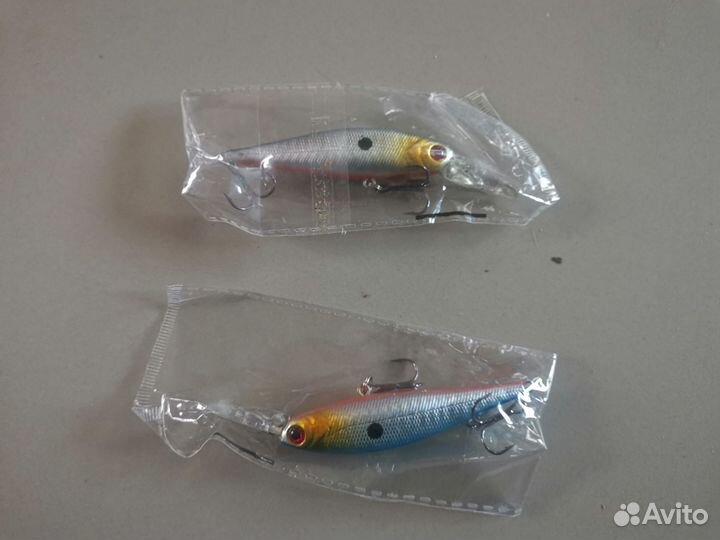 Новые воблеры на разную рыбку