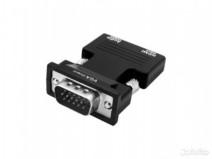 Конвертер выход hdmi - VGA, Audio 3,5 мм