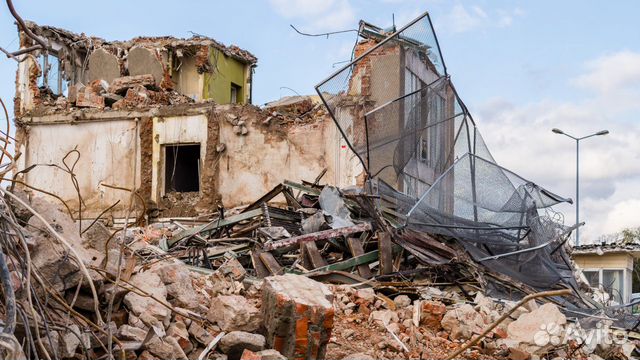 Демонтаж домов в Серпухове объявление продам