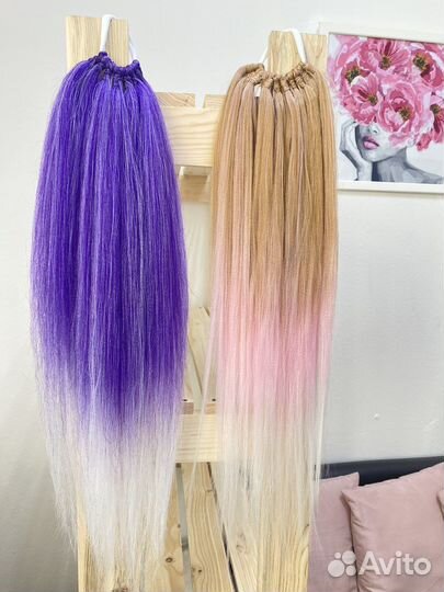 Детские резинки для волос/ Хвост на резинке