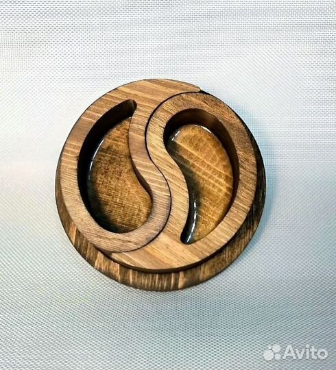 Подсвечник деревянный