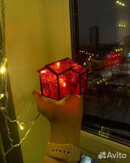 Витражный домик