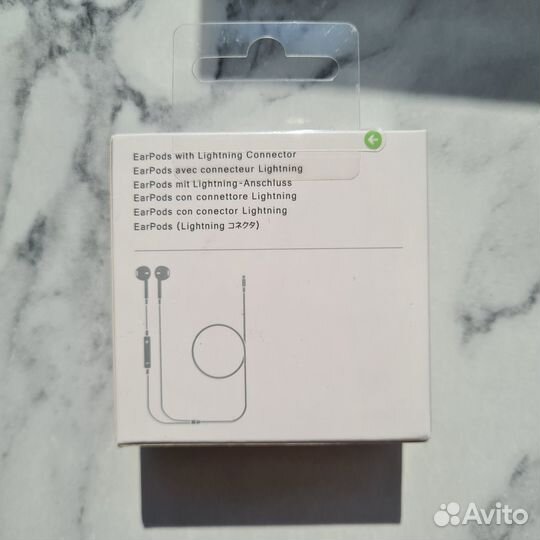 Наушники Earpods lightning Оригинал