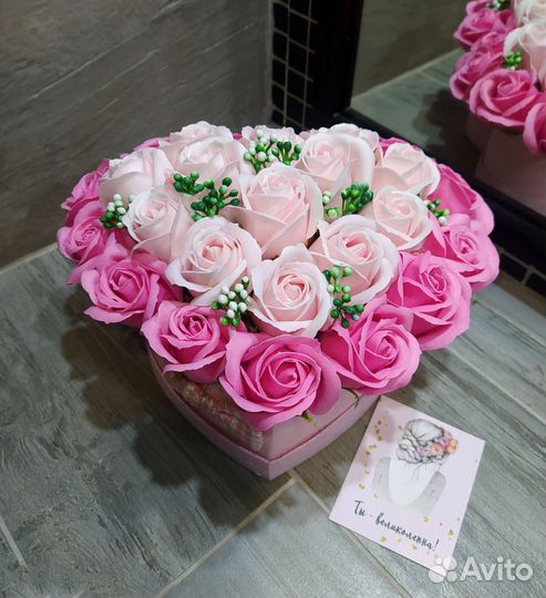 Букет из мыла