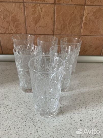 Хрусталь СССР Стаканы