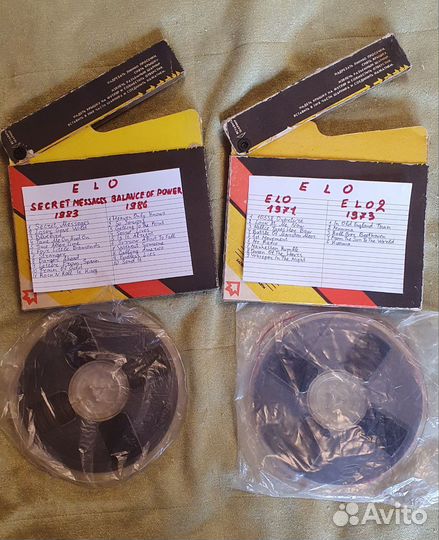 Магнитная лента катушки с записью ELO 11 альбомов