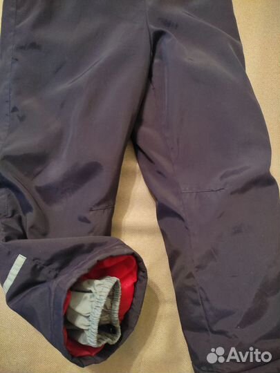 Зимний костюм для девочки 128