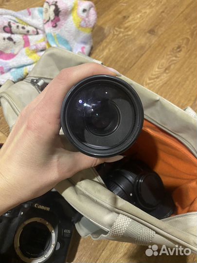 Зеркальный фотоаппарат canon 550d 2 объектива