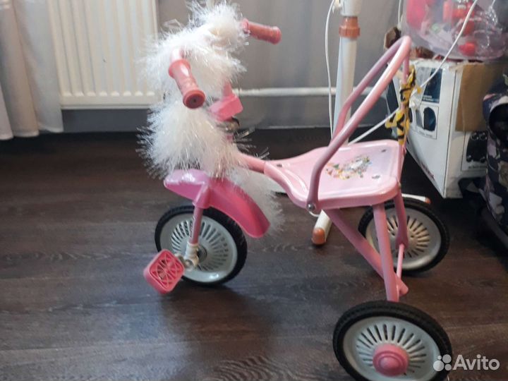 Детский трехколесный велосипед бу