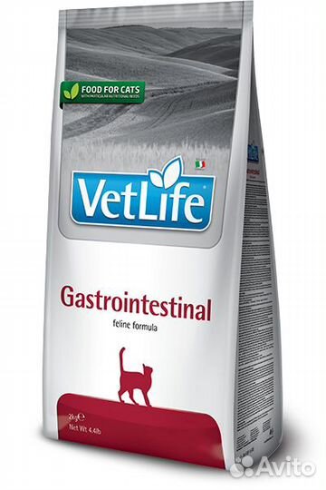 Farmina Vet Life Gastrointestinal для кошек 2 кг