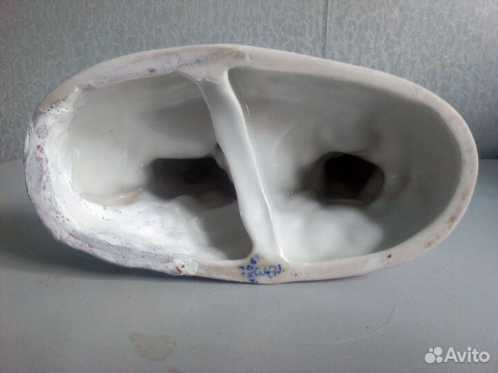 Старинная фарфоровая статуэтка СССР