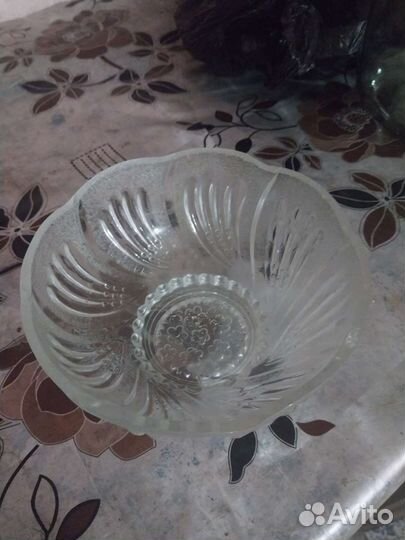 Хрустальная салатница