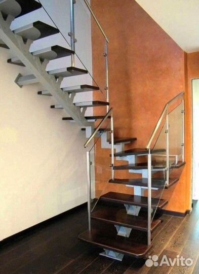 Лестницы с поворотом под ключ
