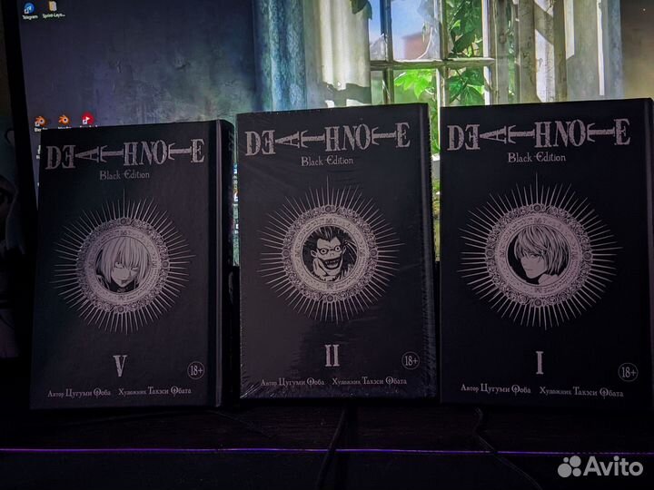 Манга death note black edition