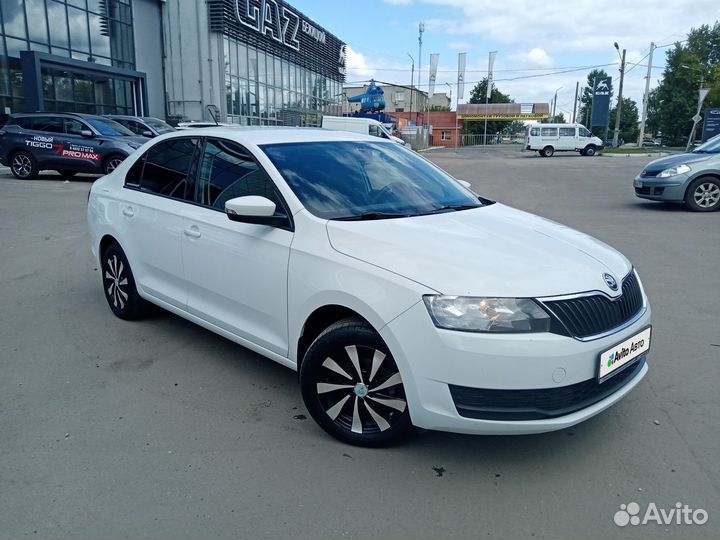 Skoda Rapid 1.6 МТ, 2018, 189 000 км
