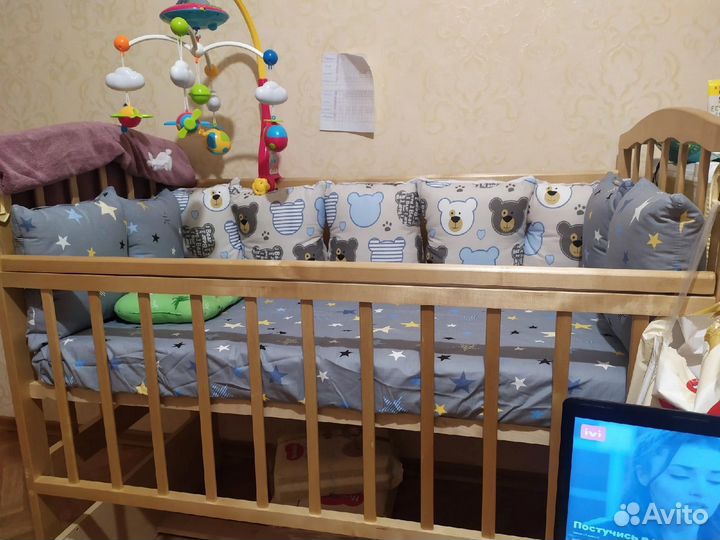 Детское постельное, защита в кроватку