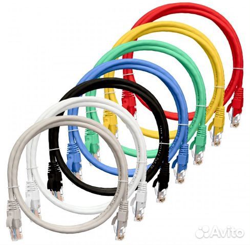 Патч корд WT-2038A10UTP-4, 5кат, 10м