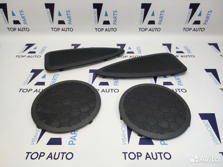 Облицовки, проставки динамиков Гранта, Калина 2