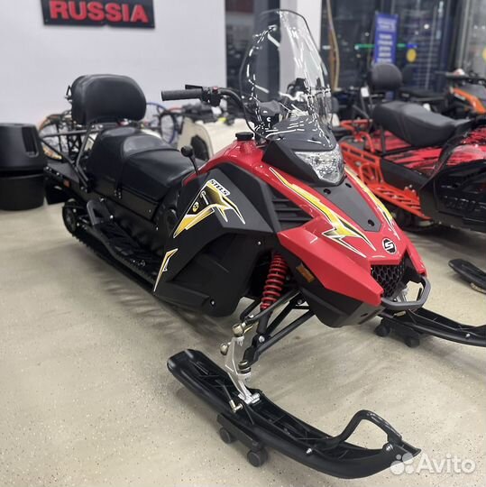 Снегоход Stels Капитан SK200L(красный)