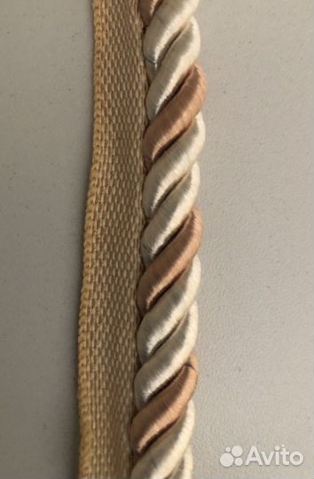 Кант декоративный витой с тесьмой