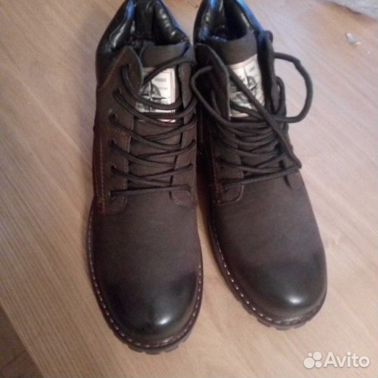 Мужские зимние ботинки новые