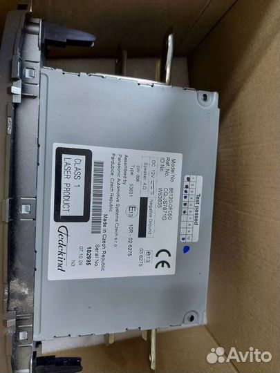 Магнитола Toyota Verso оригинал