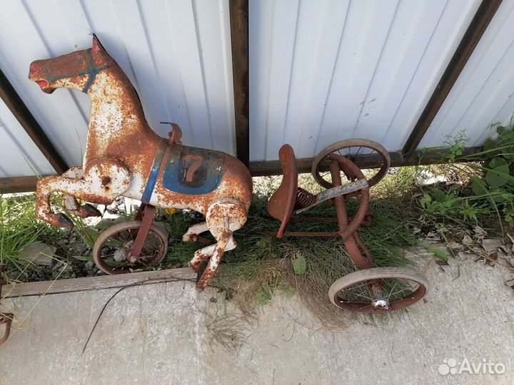 2 педальных коня СССР