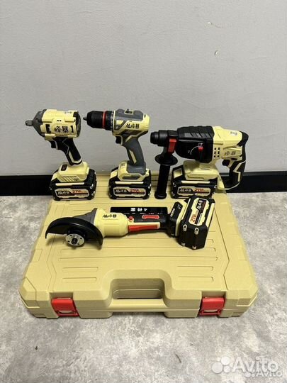 Набор 4в1 feng bao болгарка шурик перф гайковерт