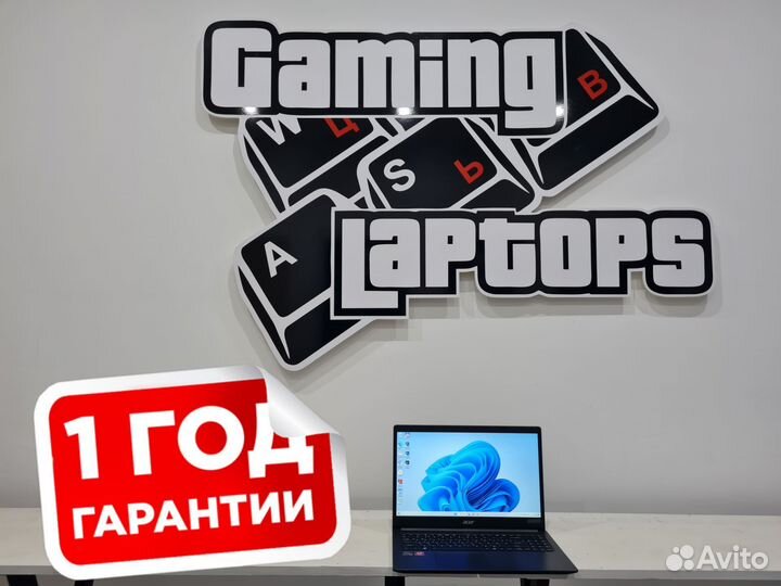 Мощный ультрабук Acer 15.6 Full HD Ryzen5 512SSD