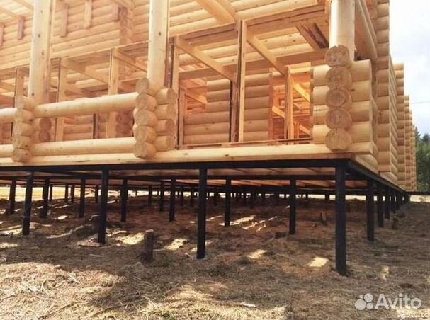 Винтовые сваи монтаж