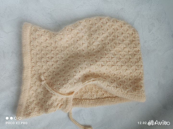 Капор капюшон из пуха норки