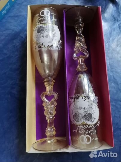 Свадебные фужеры