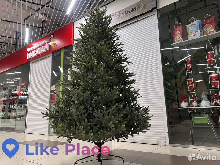Искусственная елка литая новая с чеком
