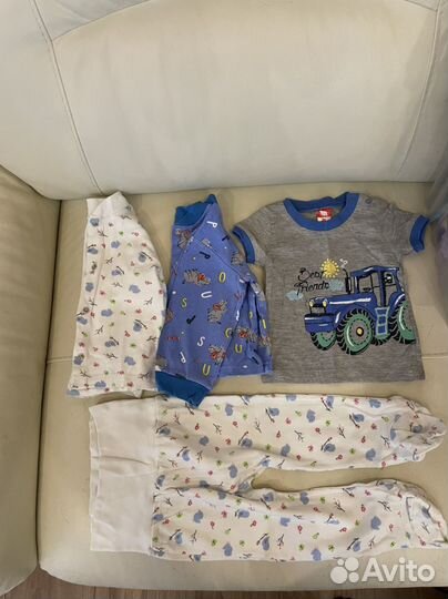 Детские вещи пакетом на мальчика 62 размер
