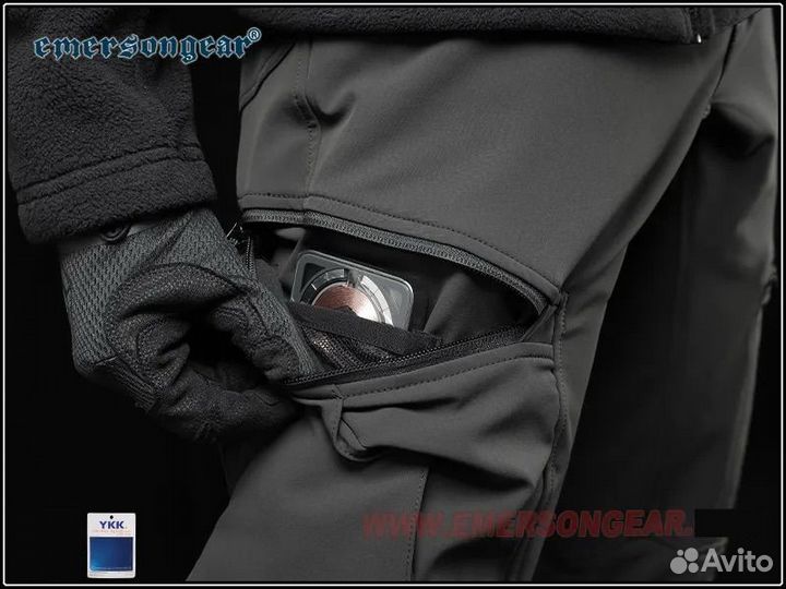 Штаны Soft Shell EmersonGear Blue label 