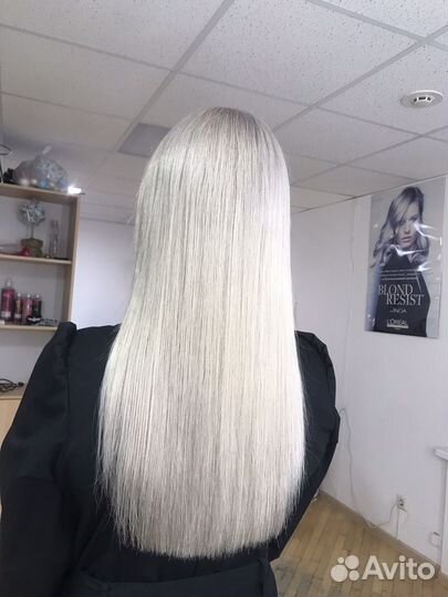 Окрашивание волос(витаминкомбинат)