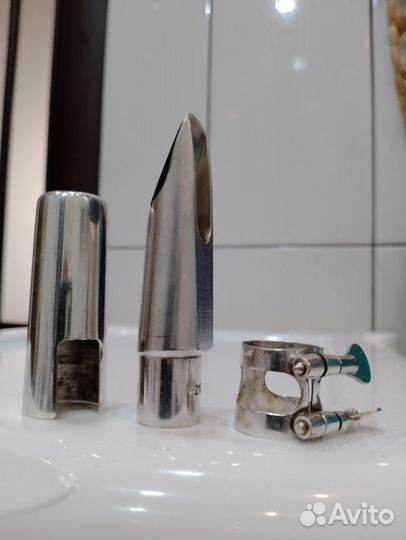 Мундштук для саксофона альт B&S мельхиор