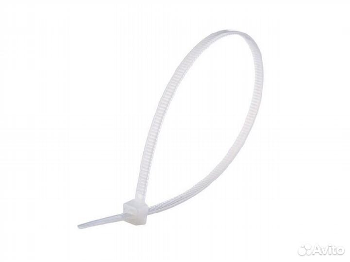 Стяжка кабельная 300х7.6 бел. (уп.100шт) SE IMT30076W