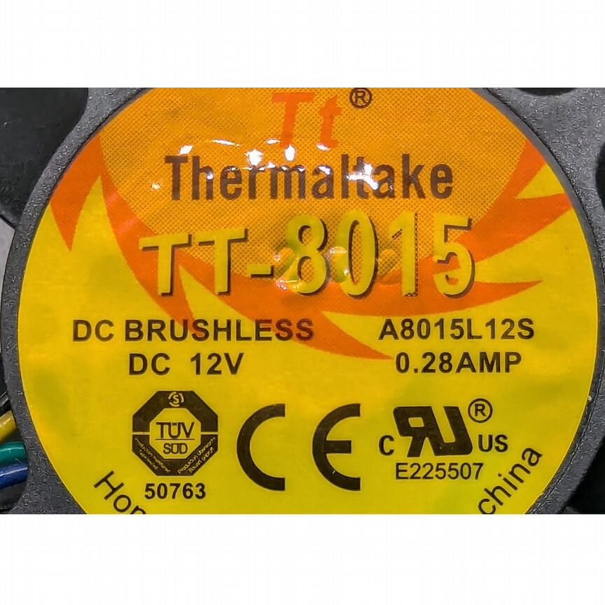 [TT8015] Вентилятор Tt8015, A8015l12s, Lemincrash, 80x80x15