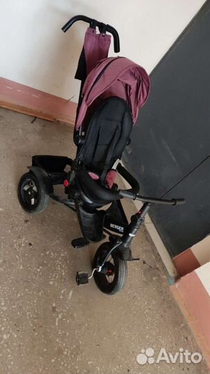 Детский трехколесный велосипед трансформер