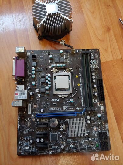 Комплект msi h61m