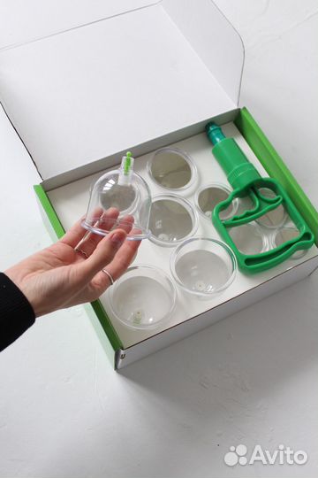 Набор вакуумных банок для хиджамы